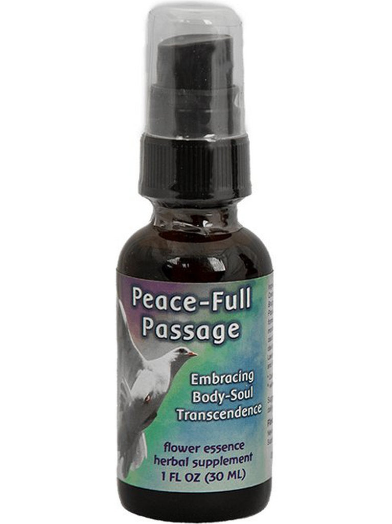 Flower Essence Services, Peace Full Flower Essence Formula Spray, 1 fl oz