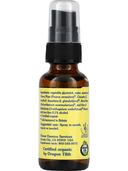 Flower Essence Services, Five Flower Formula in Glycerin Spray, 1 fl oz