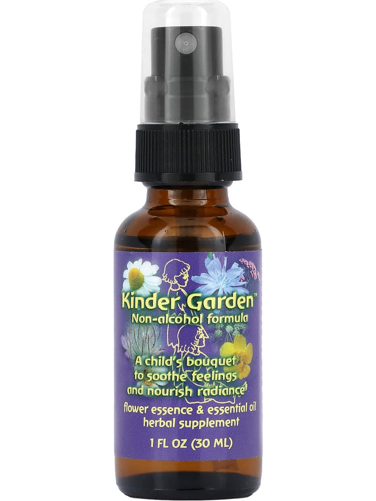 Flower Essence Services, Kinder Garden Spray Alcohol Free, 1 fl oz