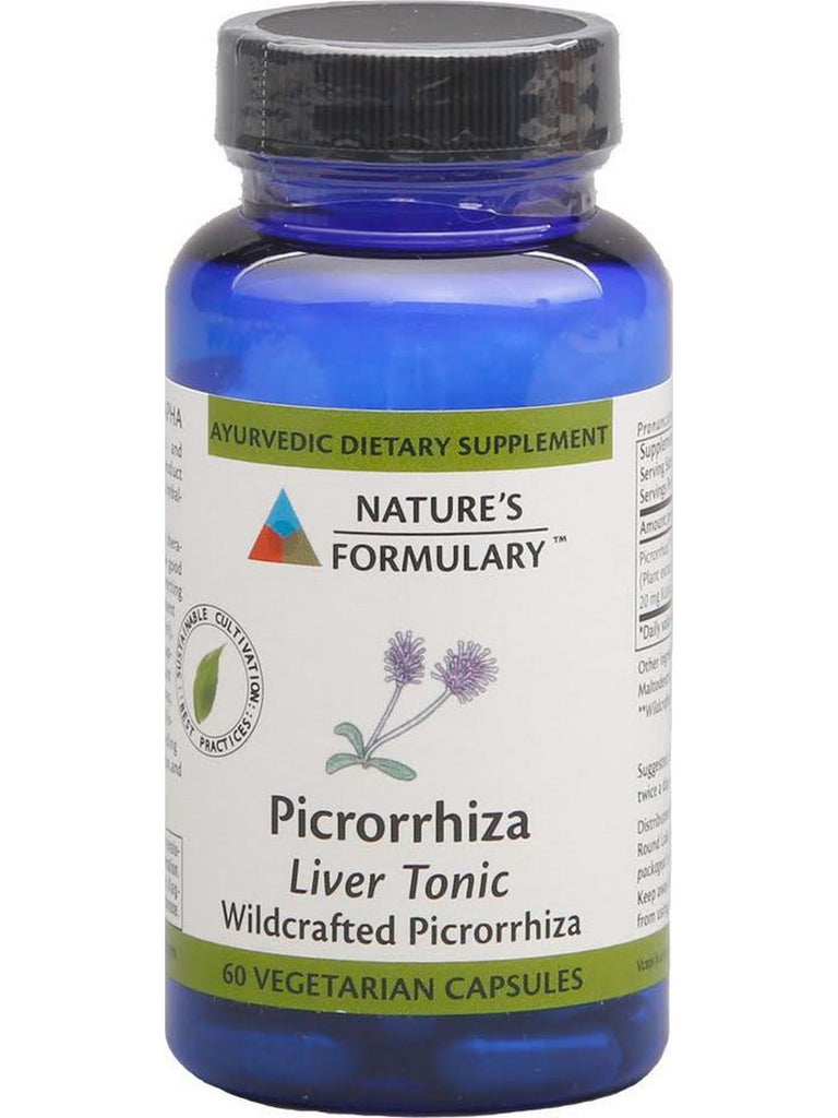 Picrorrhiza, 60 veg ct, Nature's Formulary