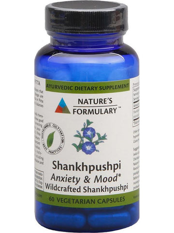 Shankhpushpi, 60 veg ct, Nature's Formulary