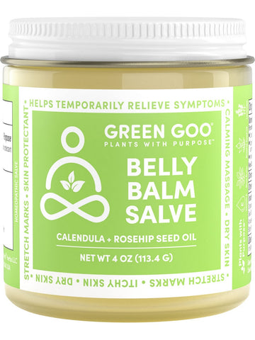 Green Goo, Belly Balm Salve, 4 oz