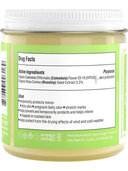 Green Goo, Belly Balm Salve, 4 oz