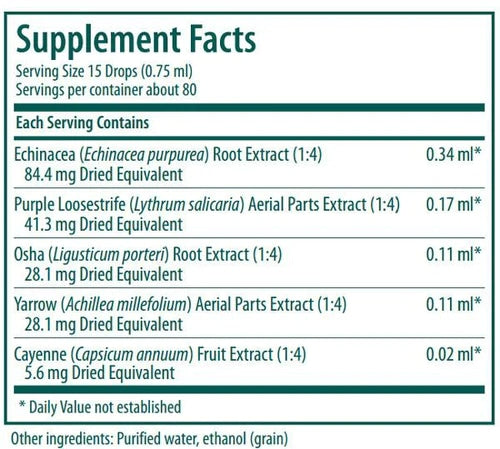 Genestra, Echinacea Combination #2 Dietary Supplement, 2 fl oz