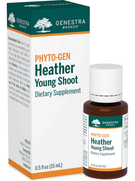 Genestra, PHYTO-GEN Heather Young Shoot Dietary Supplement, 0.5 fl oz