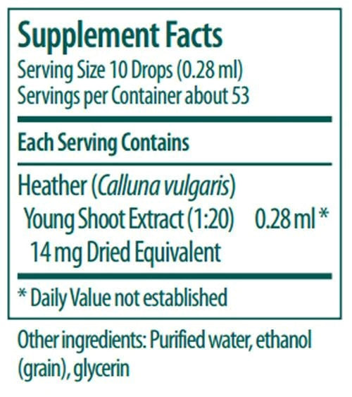 Genestra, PHYTO-GEN Heather Young Shoot Dietary Supplement, 0.5 fl oz