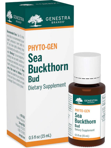Genestra, PHYTO-GEN Sea Buckthorn Bud Dietary Supplement, 0.5 fl oz