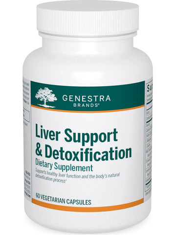 Genestra, Liver Support & Detoxification Dietary Supplement, 60 Vegetarian Capsules