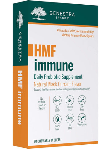 Genestra, HMF immune Probiotic Supplement, 30 Chewable Tablets