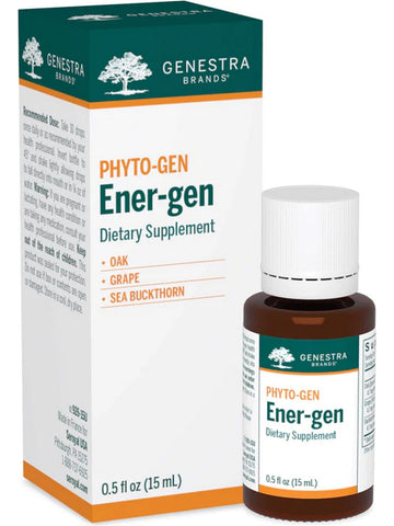 Genestra, PHYTO-GEN Ener-gen Dietary Supplement, 0.5 fl oz