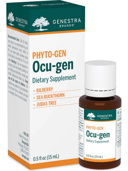 Genestra, PHYTO-GEN Ocu-gen Dietary Supplement, 0.5 fl oz