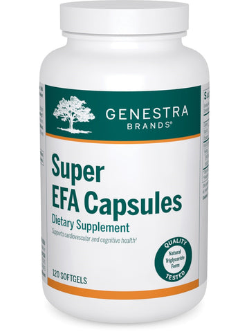 Genestra, Super EFA Capsules Dietary Supplement, 120 Softgels
