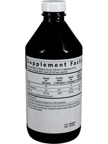 Genestra, Magnesium Complex Liquid, Natural Tart Berry, 15.2 fl oz