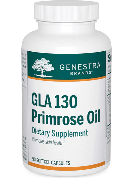 Genestra, GLA 130 Primrose Oil Dietary Supplement, 90 Softgel Capsules