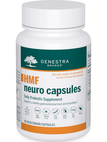 Genestra, HMF Neuro Capsules Probiotic Supplement, 60 Vegetarian Capsules