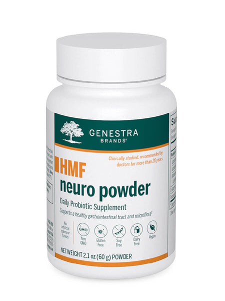 Genestra, HMF neuro powder Daily Probiotic Supplement, 2.1 oz