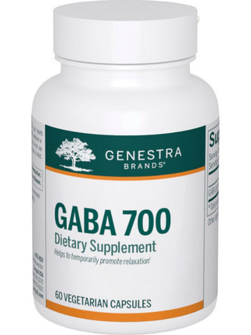 Genestra, GABA 700 Dietary Supplement, 60 Vegetarian Capsules