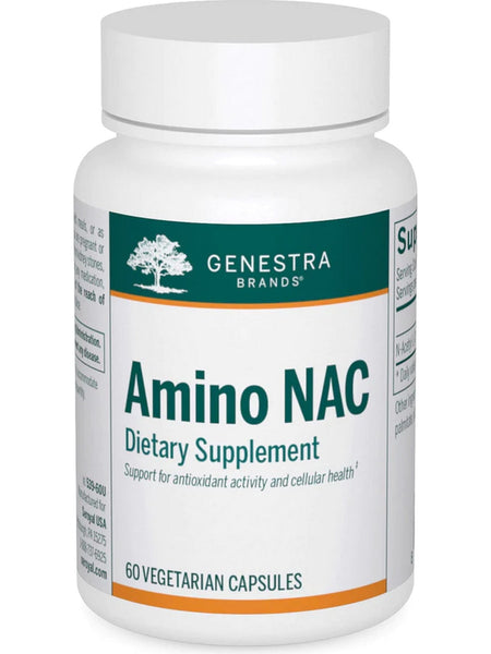 Genestra, Amino NAC Dietary Supplement, 60 Vegetarian Capsules