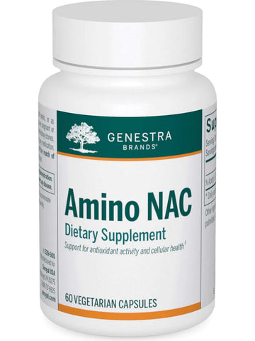 Genestra, Amino NAC Dietary Supplement, 60 Vegetarian Capsules