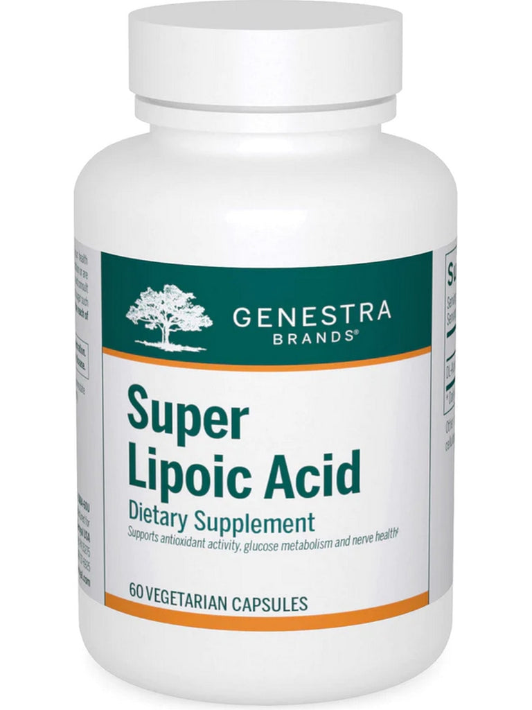 Genestra, Super Lipoic Acid Dietary Supplement, 60 Vegetarian Capsules