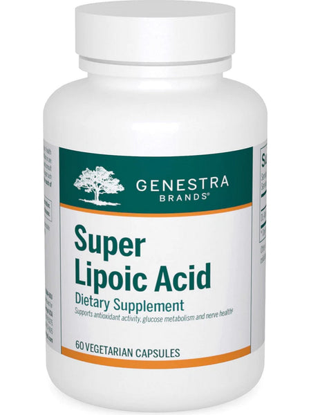 Genestra, Super Lipoic Acid Dietary Supplement, 60 Vegetarian Capsules