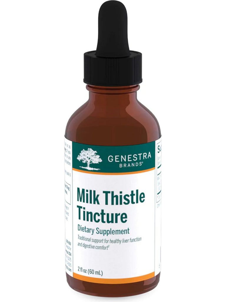 Genestra, Milk Thistle Tincture Dietary Supplement, 2 fl oz