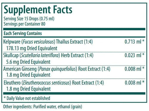 Genestra, Kelp Combination #1 Herbal Supplement, 2 fl oz