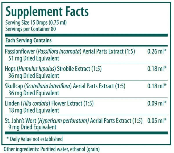 Genestra, Passiflora Combination Dietary Supplement, 2 fl oz