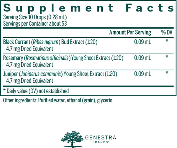 Genestra, PHYTO-GEN Al-gen Dietary Supplement, 0.5 fl oz