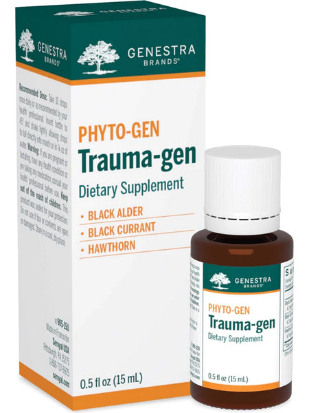 Genestra, PHYTO-GEN Trauma-gen Dietary Supplement, 0.5 fl oz