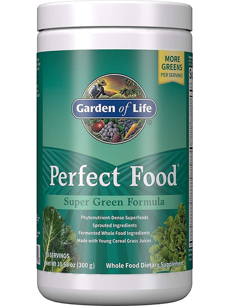 Garden of Life, Perfect Food Super Green Formula, 10.58 oz