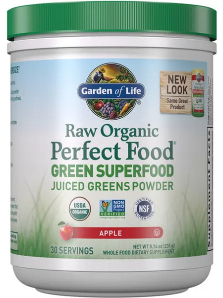 Garden of Life, Raw Organics, Perfect Food, Organic Apple, 8.14 oz