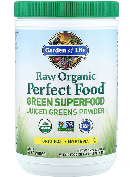 Garden of Life, Raw Organics, Perfect Food, Original, 14.60 oz
