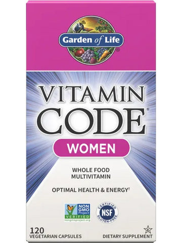 Garden of Life, Vitamin Code, Women, 120 Vegetarian Capsules