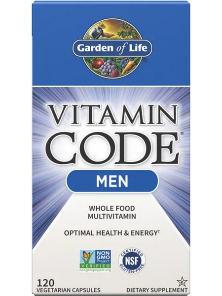 Garden of Life, Vitamin Code, Men, 120 Vegetarian Capsules