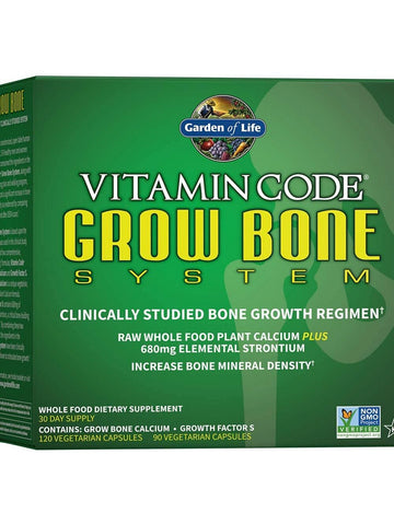 Garden of Life, Vitamin Code, Grow Bone System, 1 Kit