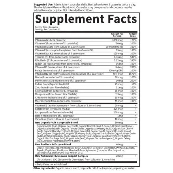 Garden of Life, Vitamin Code, Men, 240 Vegetarian Capsules