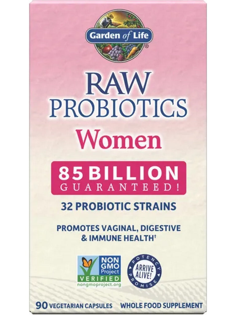 Garden of Life, RAW Probiotics Women, 90 Vegetarian Capsules