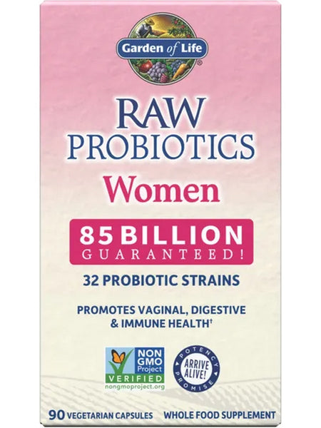 Garden of Life, RAW Probiotics Women, 90 Vegetarian Capsules