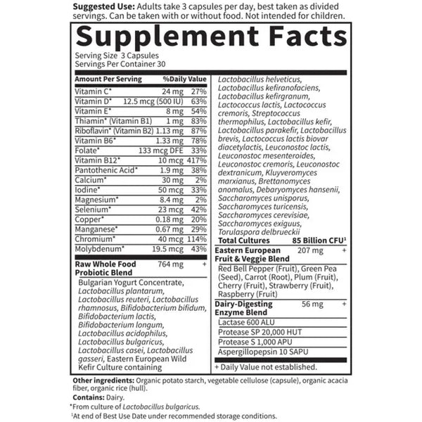 Garden of Life, RAW Probiotics Women, 90 Vegetarian Capsules