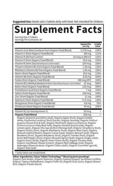 Garden of Life, MyKind Organics, Men's Multi, 60 Vegan Tablets