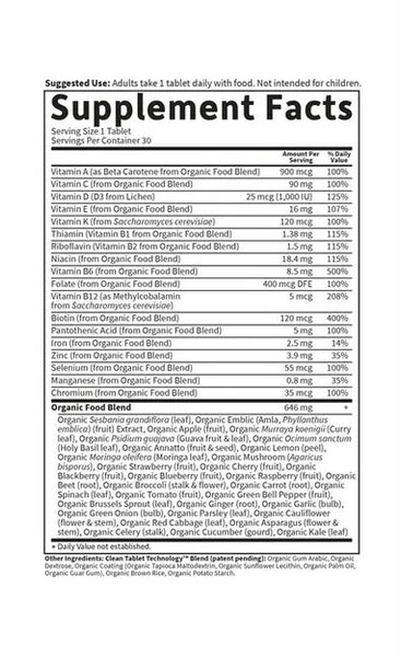 Garden of Life, MyKind Organics, Women's Once Daily, 30 Vegan Tablets