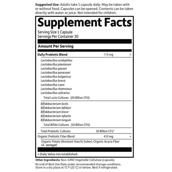 Garden of Life, Dr. Formulated, Once Daily, 30 Vegetarian Capsules