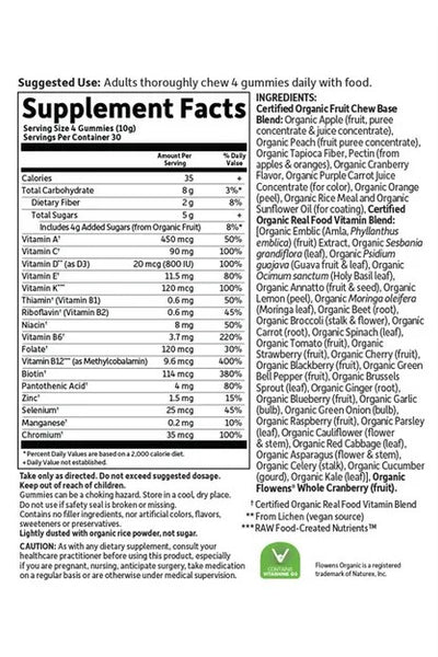 Garden of Life, MyKind Organics, Men's Multi 40+, Berry, 120 Vegan Gummy Drops