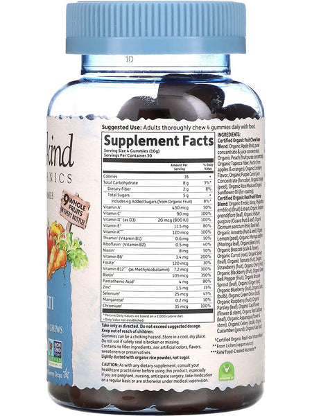 Garden of Life, MyKind Organics, Men's Multi, Berry, 120 Vegan Gummy Drops