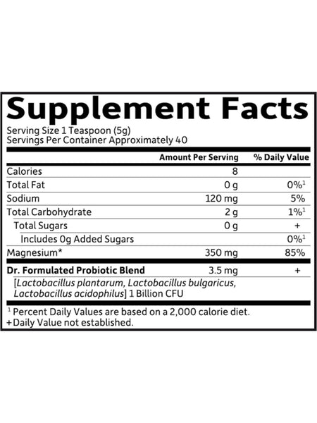 Garden of Life, Dr. Formulated Whole Food Magnesium, Raspberry-Lemon, 7 oz