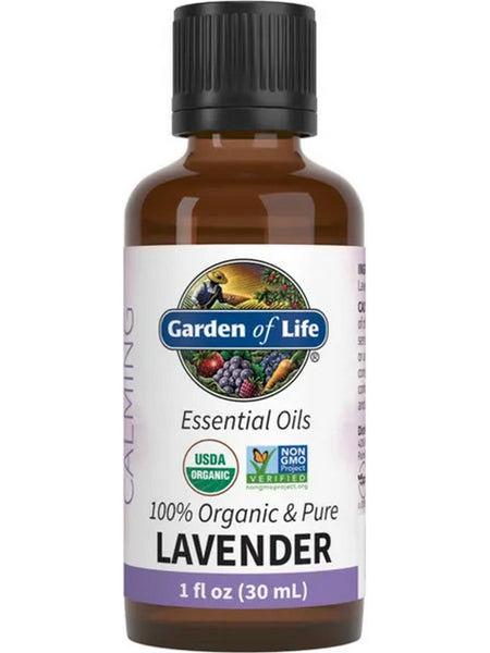 Garden of Life, Lavender Essential Oil Organic, 1 fl oz