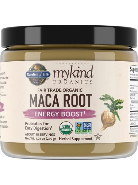 Garden of Life, MyKind Organics, Maca Root Energy Boost Powder, 7.93 oz