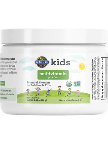Garden of Life, Kids Multivitamin Powder, 2.11 oz