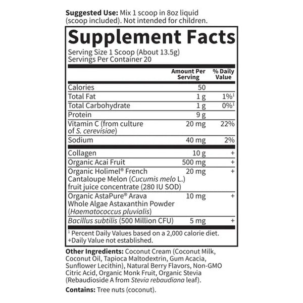 Garden of Life, Collagen Super Beauty, 9.52 oz